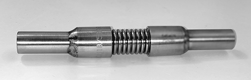 Edelstahlkompensator 12,00 mm / 120 mm